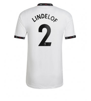 Manchester United Victor Lindelof #2 Bortedrakt 2022-23 Kortermet